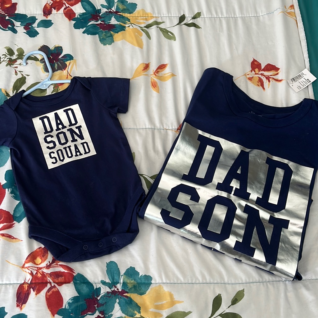 Just In Time For Father Day. Dad Son Squad Shirts